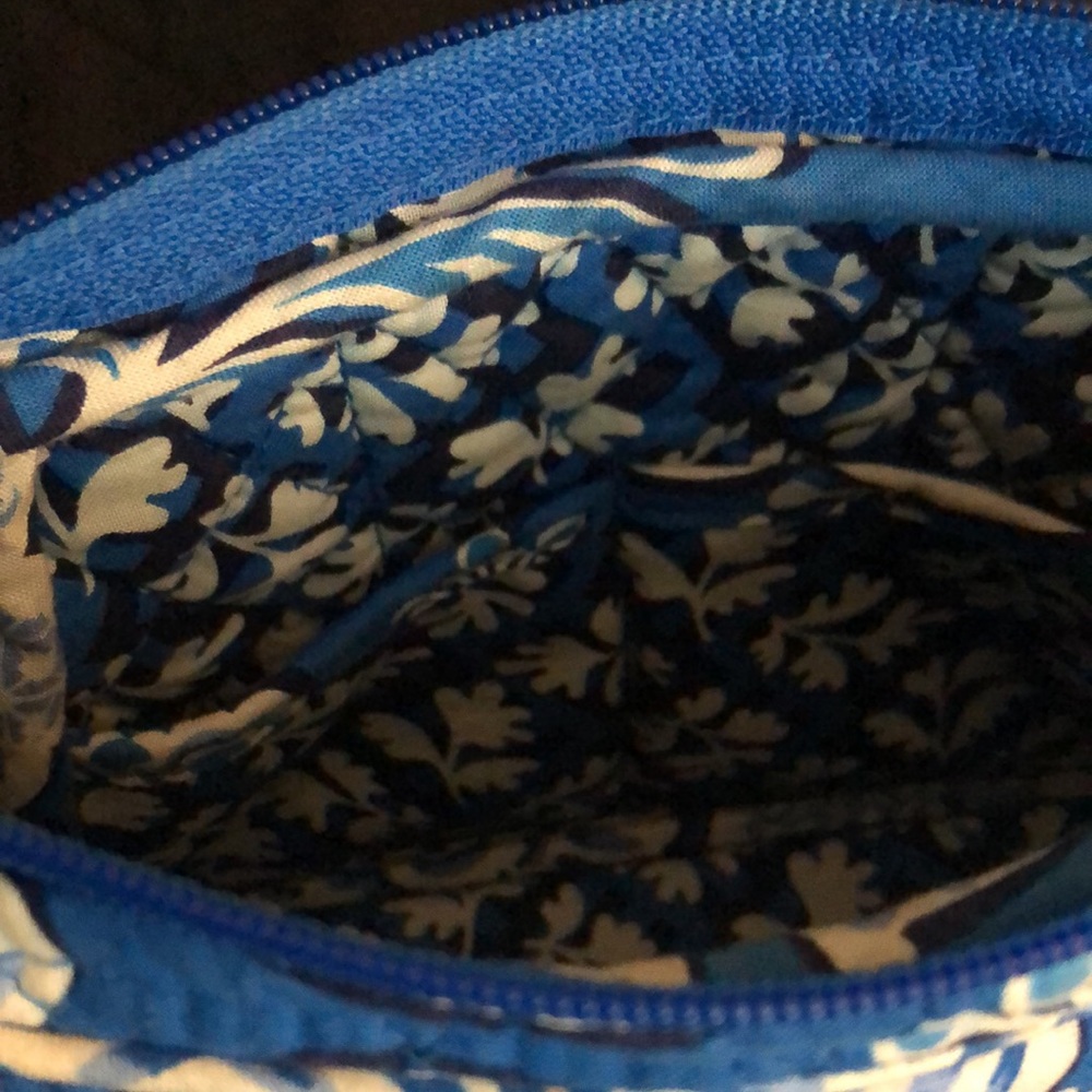 Vera Bradley Blue Lagoon Shoulder Bag - Picture 3 of 11